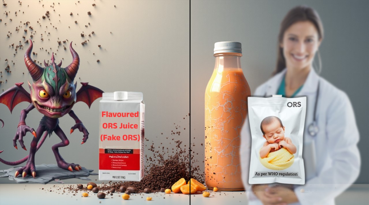 बच्चों के नाम पर कारोबार: मार्केट में बिक रहा है ORS नाम का जहर