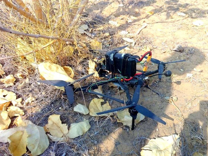 Drone found in Rajasthan: भारत-पाक बॉर्डर के पास फिर मिला संदिग्ध ड्रोन, सुरक्षा एजेंसियाँ अलर्ट पर