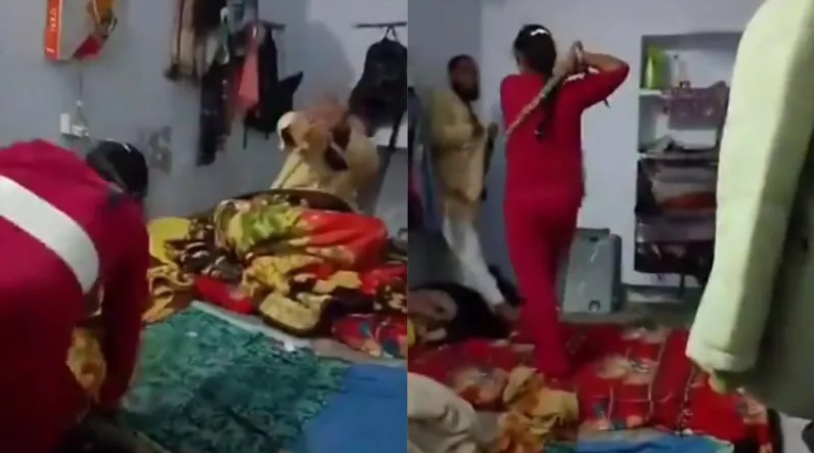 अमेठी में मौलाना की हंटर से पिटाई का वीडियो वायरल: महिला ने लगाया गंभीर आरोप, पुलिस जांच में जुटी