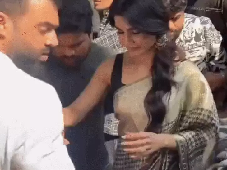 निधि अग्रवाल के बाद सामंथा रुथ प्रभु हुई भीड़ की बदतमीजी का शिकार, हैदराबाद में इवेंट के दौरान हुई घटना 