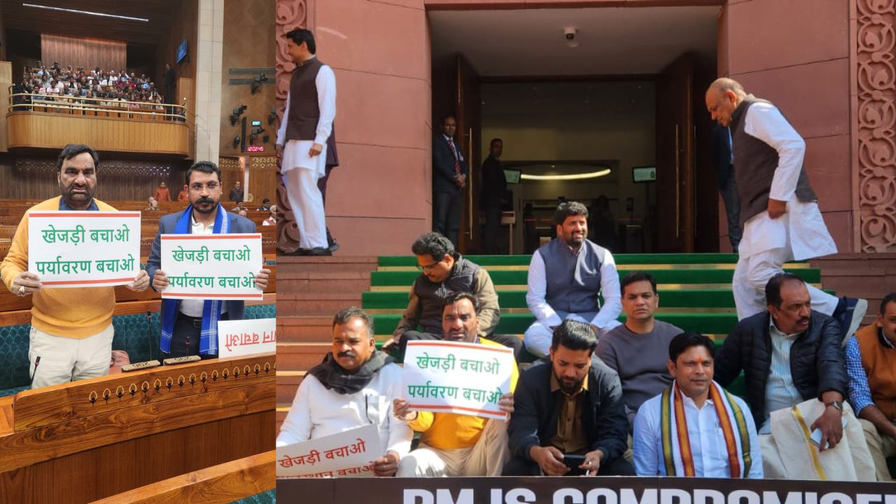 हनुमान-रावण ने संसद में खेजड़ी कटाई का उठाया मुद्दा, राजस्थान से दिल्ली तक गर्माई सियासत