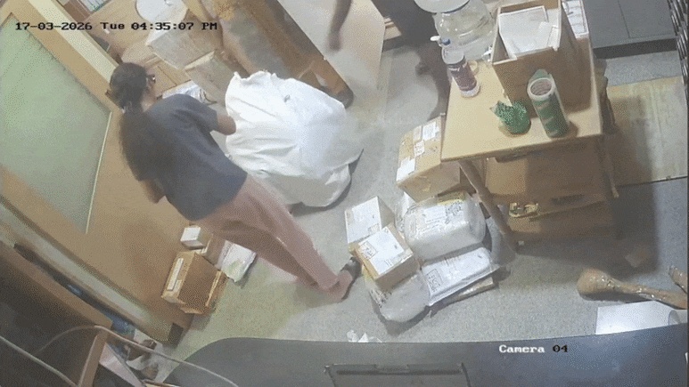 बेटी-दामाद ने पिता को बोरे में बंद कर कूरियर कर दिया! रील बनाने के चक्कर में किया जानलेवा स्टंट, विडियो वायरल 