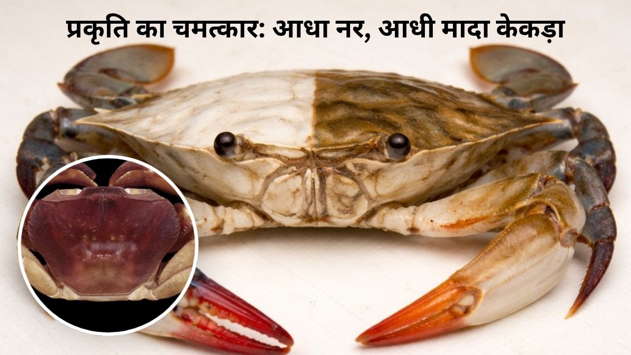 कुदरत का नायाब करिश्मा: केरल की साइलेंट वैली में मिला ख़ास केकड़ा, आधा नर – आधी मादा