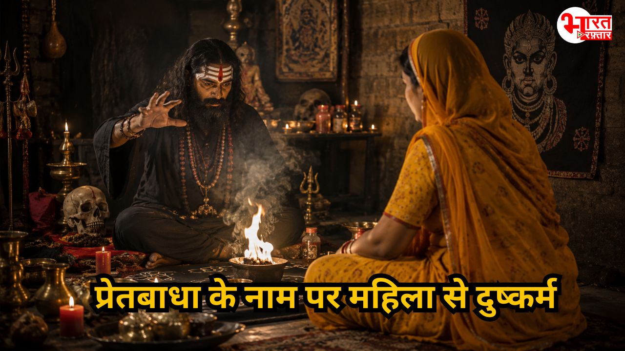 भूत का डर दिखा कर तांत्रिक ने महिला से किया दुष्कर्म, बोला- वो आपसे संबंध बनाना चाहता है