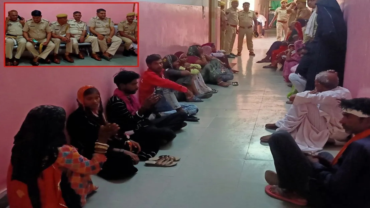 SP ऑफिस में जमीन पर बैठे नजर आए फरियादी, स्मार्ट पुलिसिंग के दावों की खुली पोल, जानें पूरा मामला