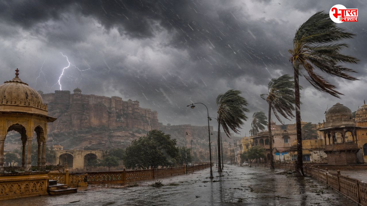 Rajasthan Weather Update: जयपुर समेत इन जिलों का 2-3 डिग्री तक गिरा पारा, आज फिर तेज आंधी-बारिश का अलर्ट 