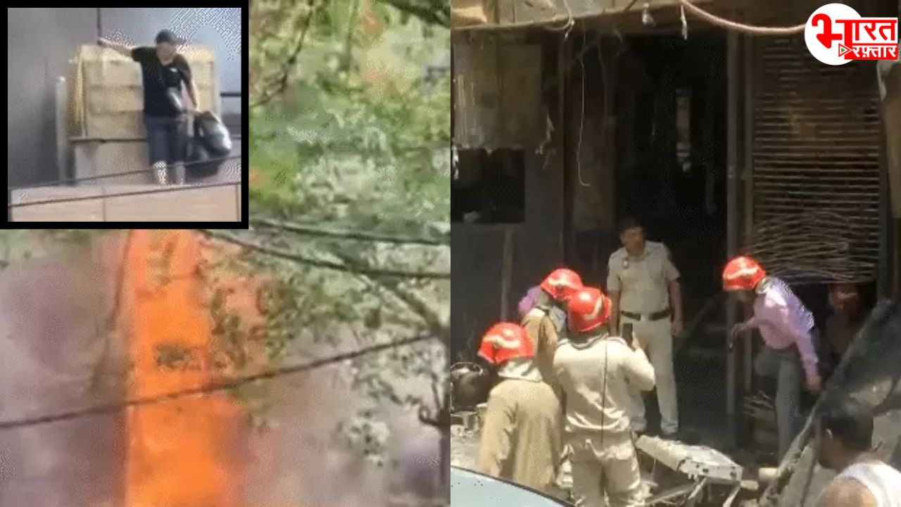 21 people killed in massive fire at a hotel in Malviya Nagar, Delhi.