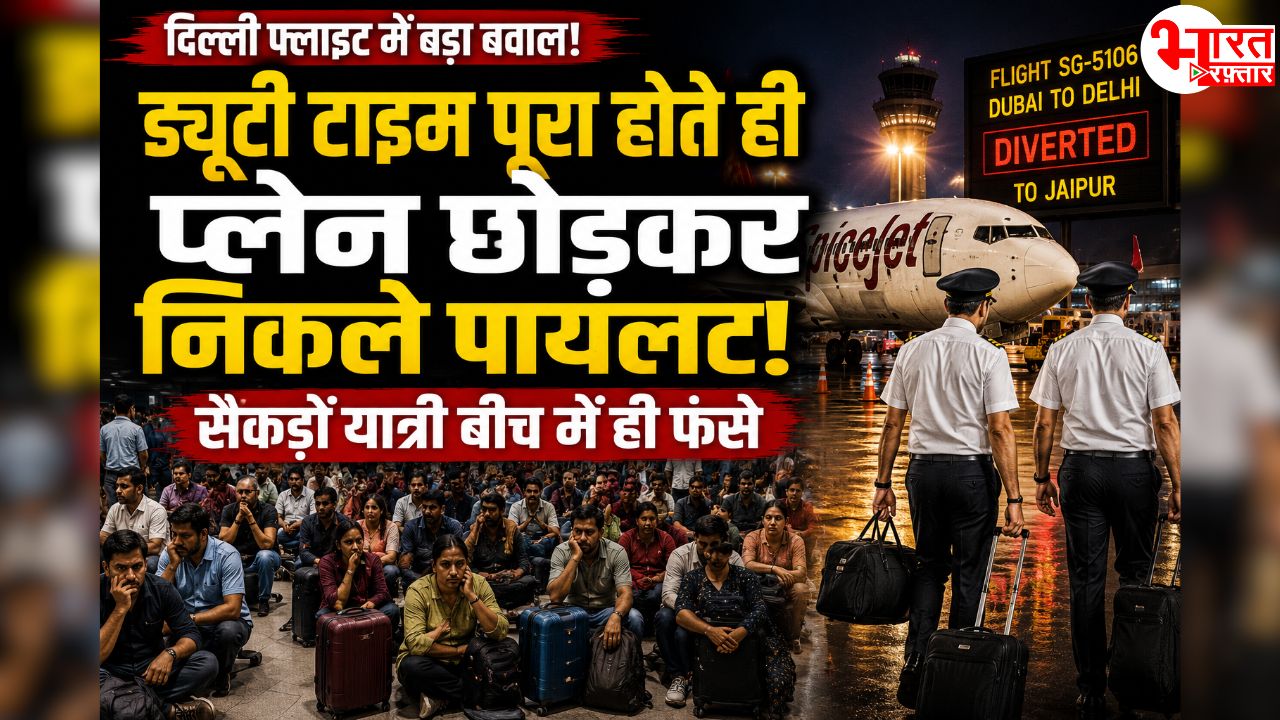 ड्यूटी टाइम पूरा होते ही प्लेन छोड़कर निकले पायलट! सैकड़ों यात्री बीच में ही फंसे