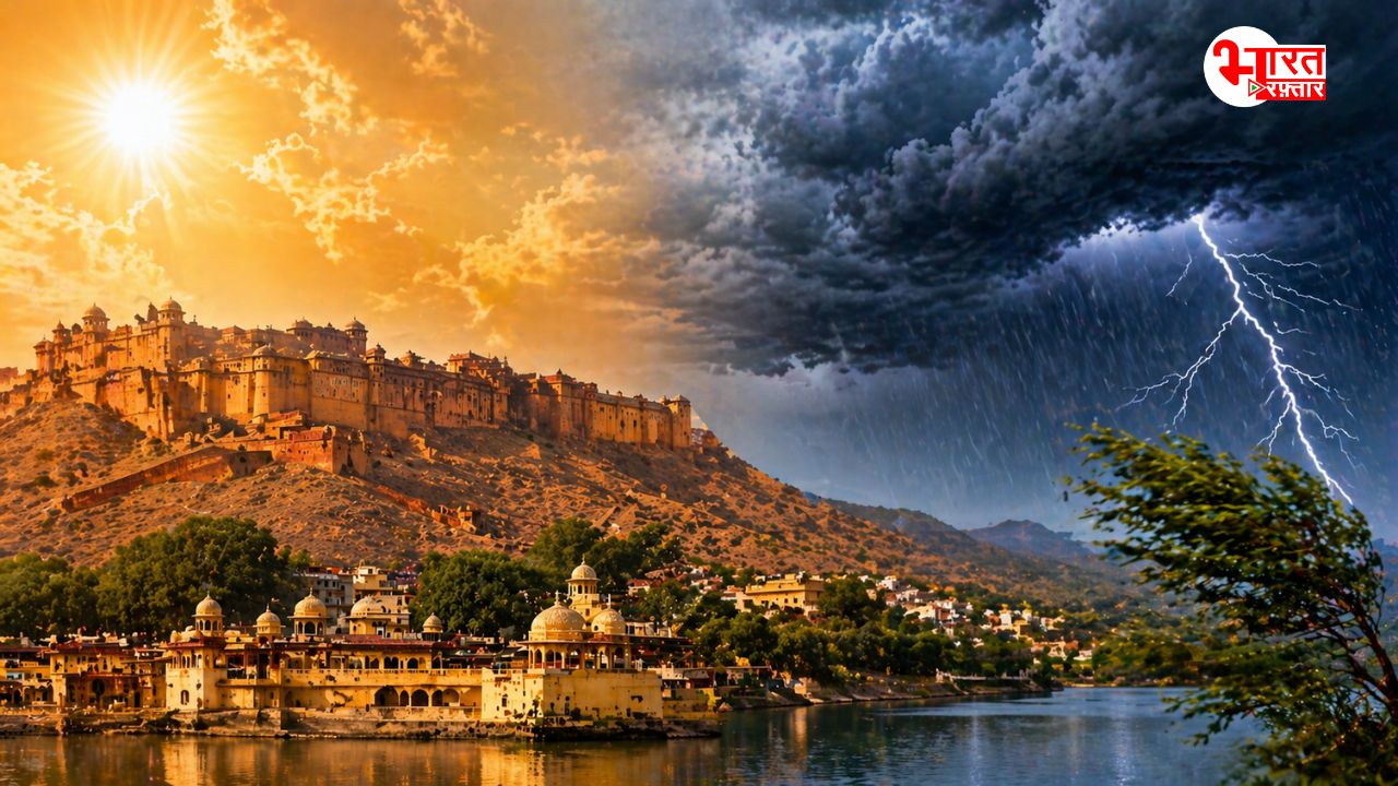 Rajasthan Weather Update: उमस-लू से मिलने वाली है राहत, 70 KM की रफ्तार से आंधी-बारिश का अलर्ट