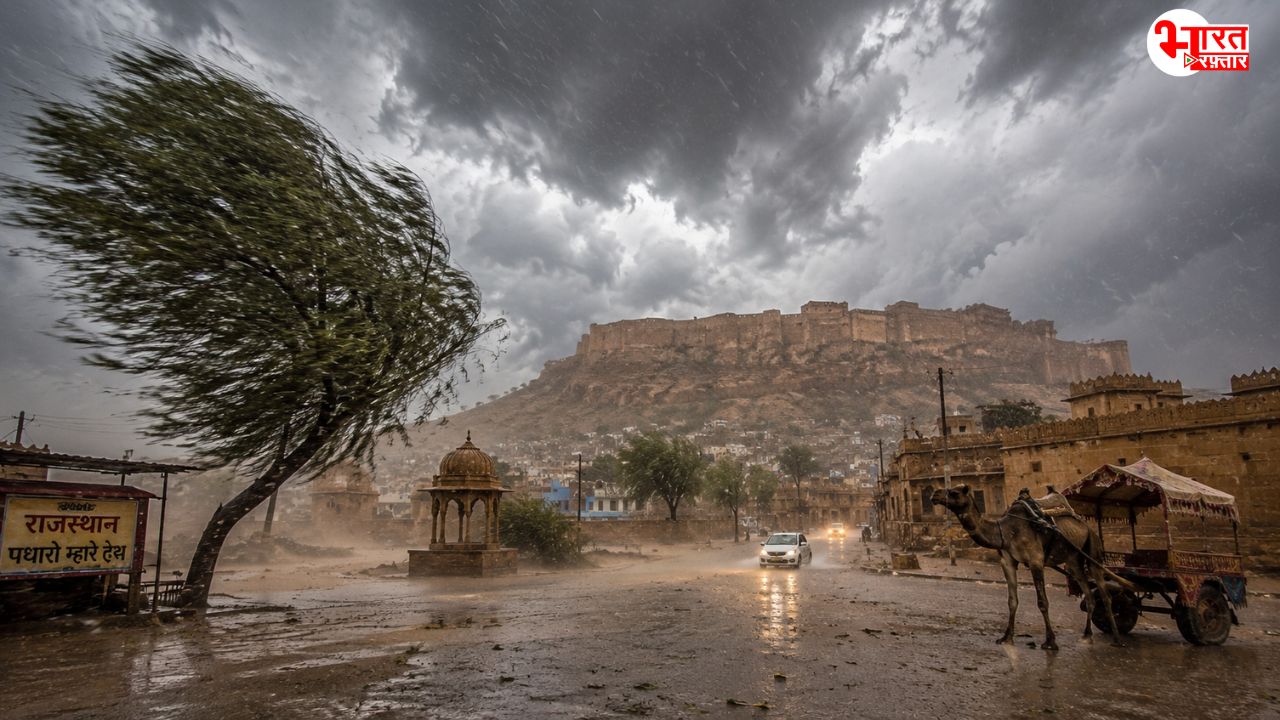 Rajasthan Weather Update: राजस्थान में आंधी-बारिश से मिली राहत, आज भी कई जिलों में तूफान का अलर्ट