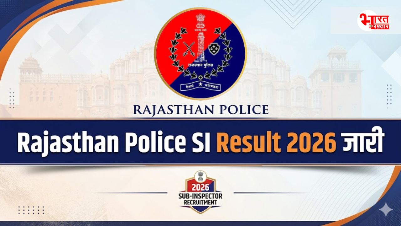 SI Bharti Exam 2025 Result:  SI भर्ती परीक्षा-2025 का रिजल्ट जारी, यहां देखें रिजल्ट