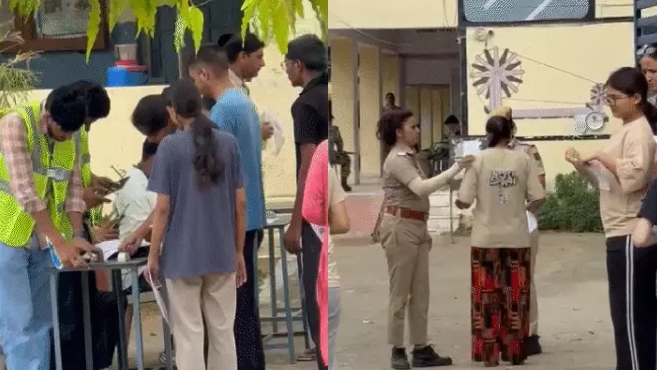 जयपुर में 103 केंद्रों पर री-नीट की परीक्षा, सुरक्षा के कड़े इंतजाम, 24 RAS अधिकारी तैनात, डीएम खुद कर रहे मॉनीटरिंग