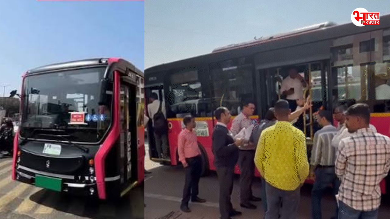 ओपनिंग के तीसरे दिन ही चलते-चलते अचानक बंद हो गई E-बस, यात्रियों का घुटा दम, मचा हड़कंप
